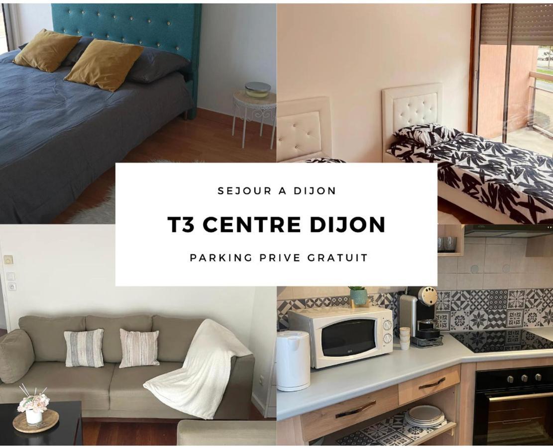 Appartement 2 Chambres Avec Parking Prive Gratuit Dijon Exterior photo